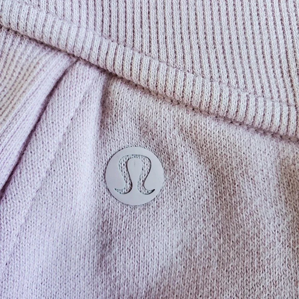 Lululemon Skirt Womens M Vitapink Scuba High-Rise French‎ Terry Mini W8ALSS